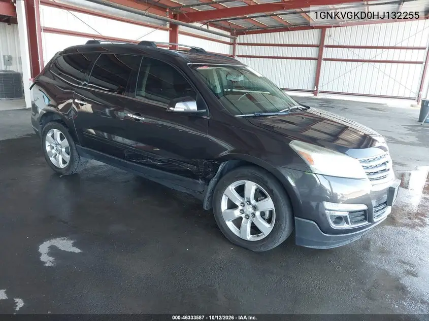 CHEVROLET TRAVERSE 2017, VIN 1GNKVGKD0HJ132255