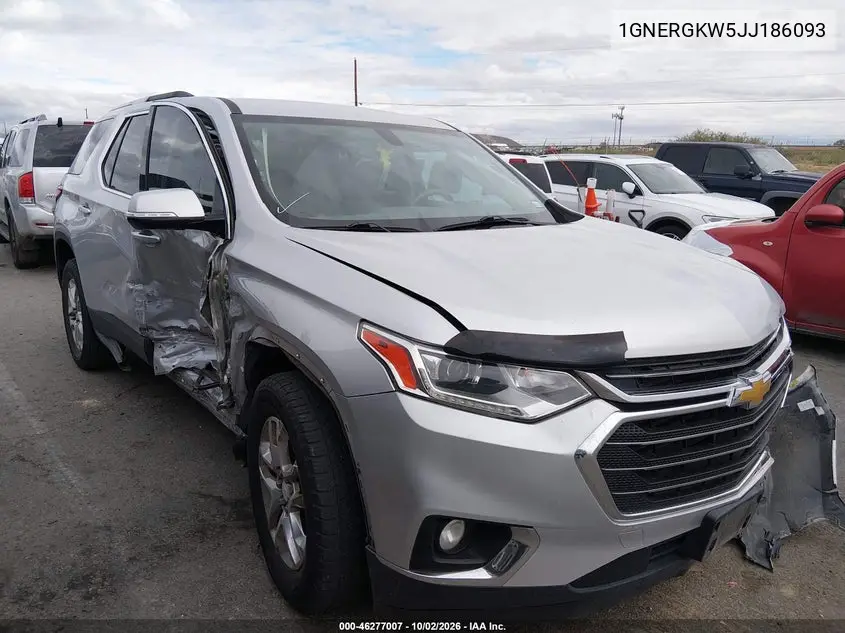 CHEVROLET TRAVERSE 2018, VIN 1GNERGKW5JJ186093