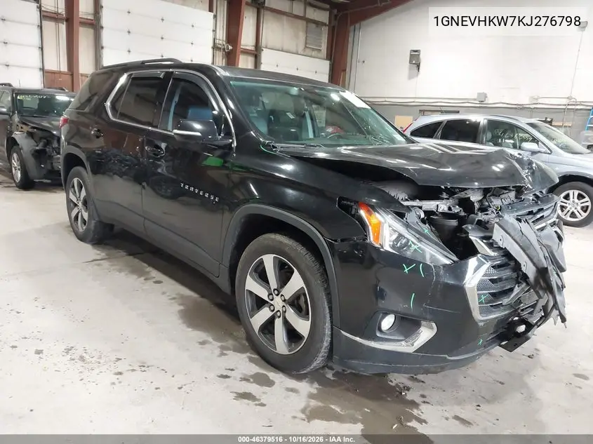 CHEVROLET TRAVERSE 2019, VIN 1GNEVHKW7KJ276798