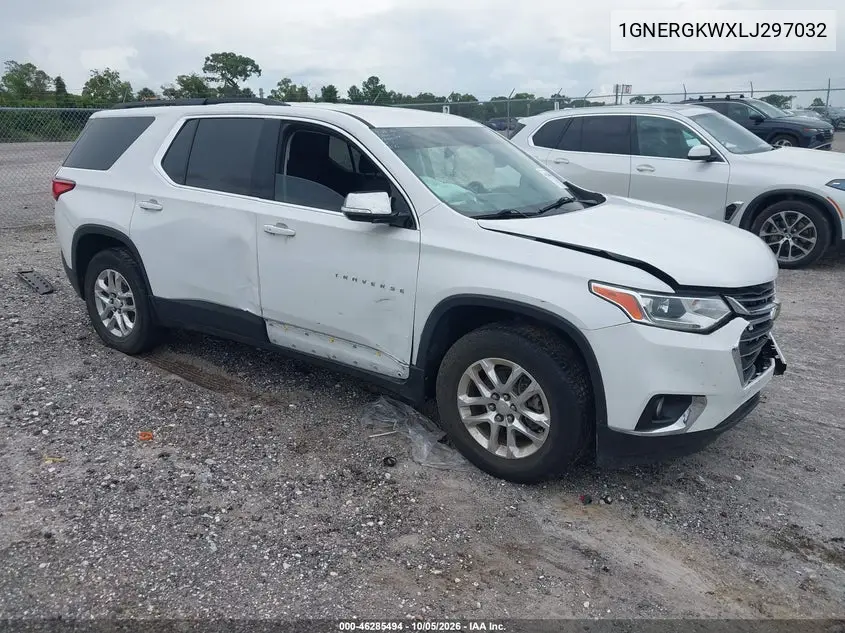 CHEVROLET TRAVERSE 2020, VIN 1GNERGKWXLJ297032