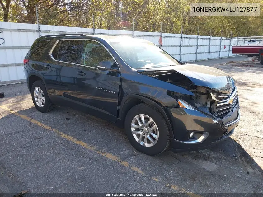 CHEVROLET TRAVERSE 2020, VIN 1GNERGKW4LJ127877