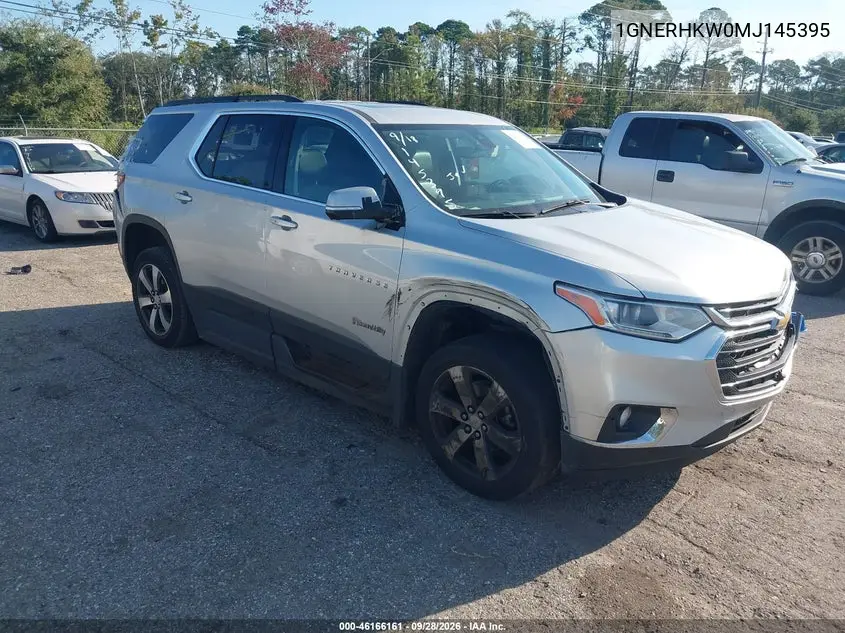 CHEVROLET TRAVERSE 2021, VIN 1GNERHKW0MJ145395