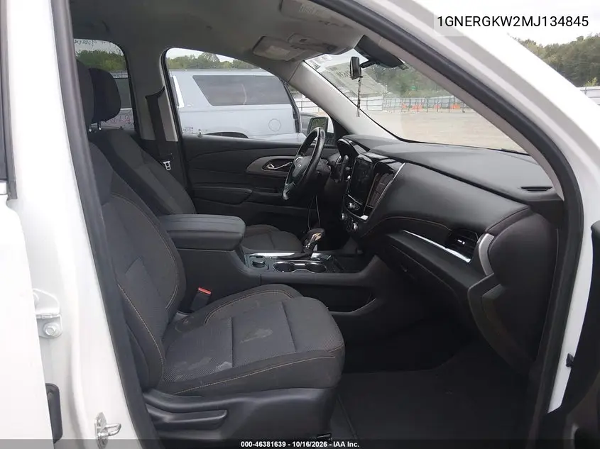 2021 CHEVROLET TRAVERSE VIN 1GNERGKW2MJ134845 — фото 5