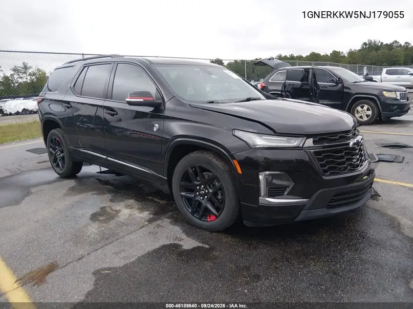 CHEVROLET TRAVERSE 2022, VIN 1GNERKKW5NJ179055