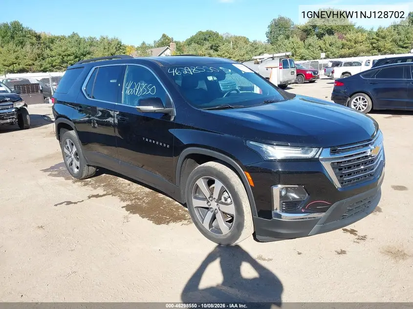 CHEVROLET TRAVERSE 2022, VIN 1GNEVHKW1NJ128702