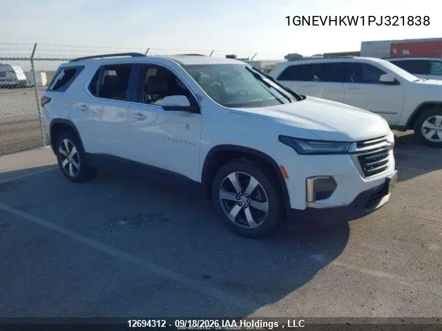 CHEVROLET TRAVERSE 2023, VIN 1GNEVHKW1PJ321838