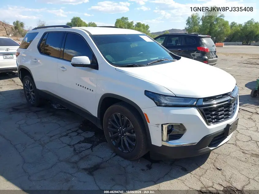 CHEVROLET TRAVERSE 2023, VIN 1GNERJKW8PJ335408