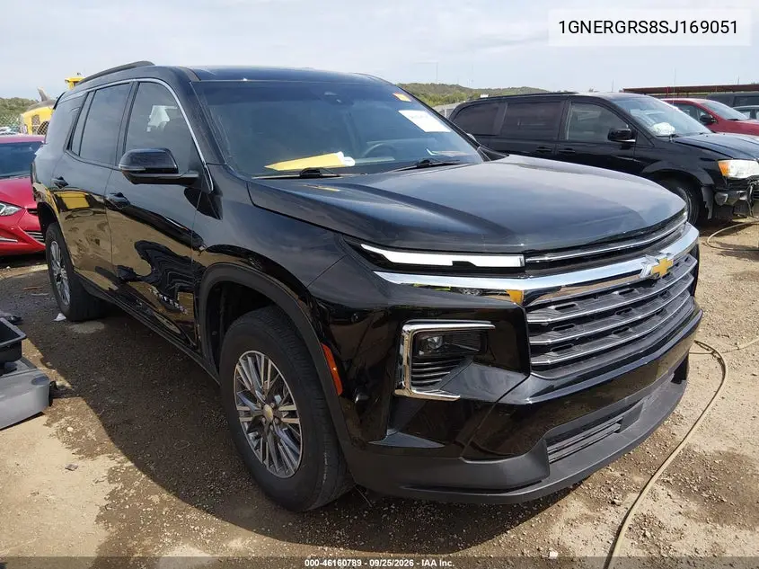 CHEVROLET TRAVERSE 2025, VIN 1GNERGRS8SJ169051