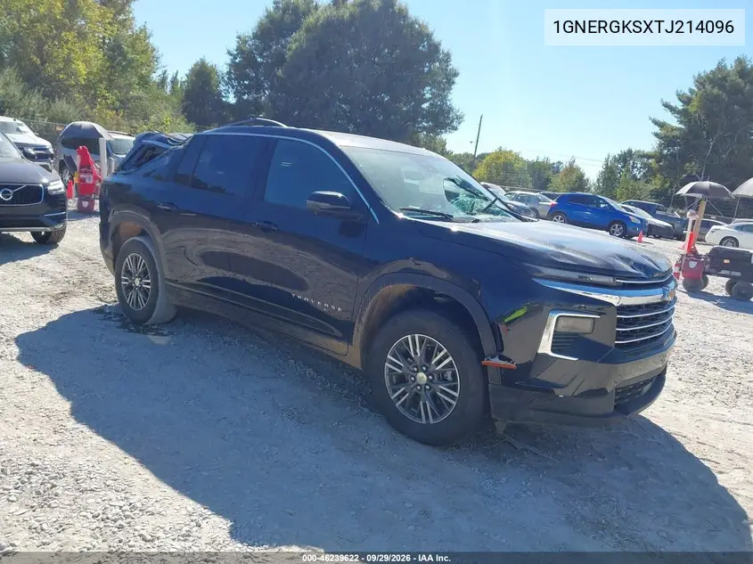 CHEVROLET TRAVERSE 2026, VIN 1GNERGKSXTJ214096