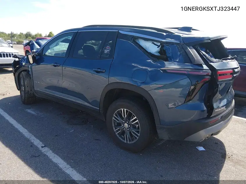 2026 CHEVROLET TRAVERSE VIN 1GNERGKSXTJ323447 — фото 3