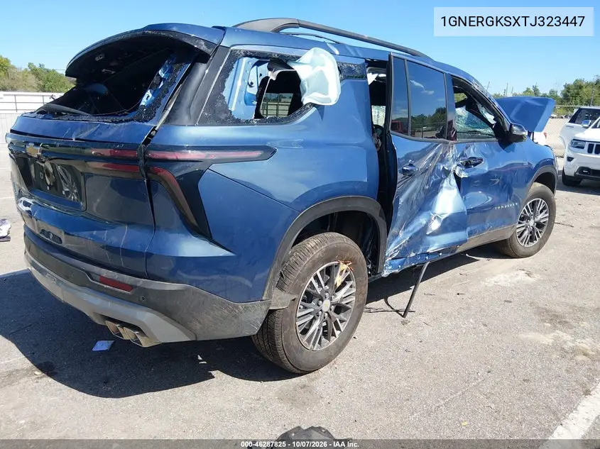 2026 CHEVROLET TRAVERSE VIN 1GNERGKSXTJ323447 — фото 4