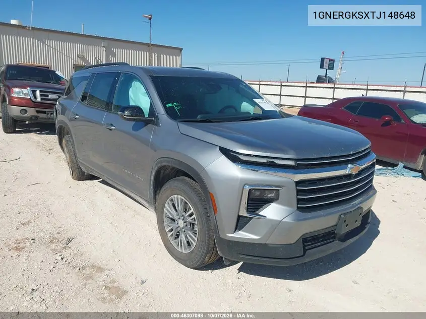 CHEVROLET TRAVERSE 2026, VIN 1GNERGKSXTJ148648