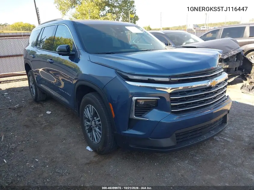 CHEVROLET TRAVERSE 2026, VIN 1GNERGKS5TJ116447