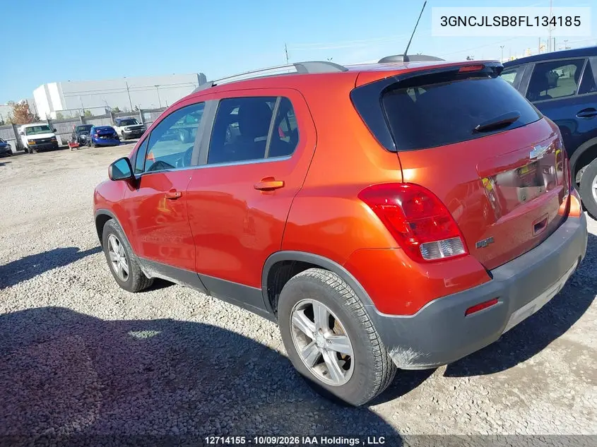 2015 CHEVROLET TRAX VIN 3GNCJLSB8FL134185 — фото 3