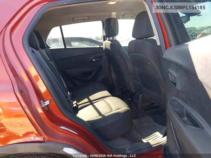 2015 CHEVROLET TRAX VIN 3GNCJLSB8FL134185 — фото 8