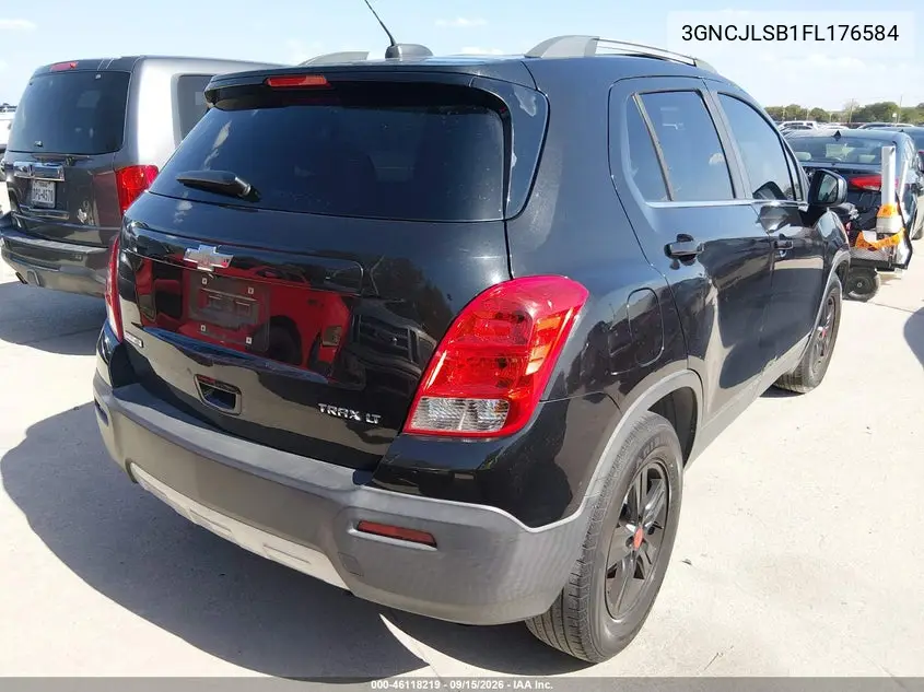 2015 CHEVROLET TRAX VIN 3GNCJLSB1FL176584 — фото 4