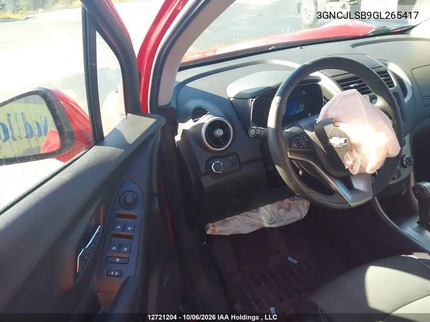 2016 CHEVROLET TRAX VIN 3GNCJLSB9GL265417 — фото 20