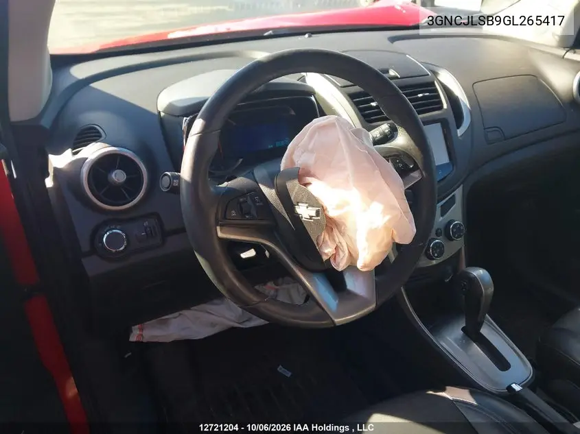2016 CHEVROLET TRAX VIN 3GNCJLSB9GL265417 — фото 21