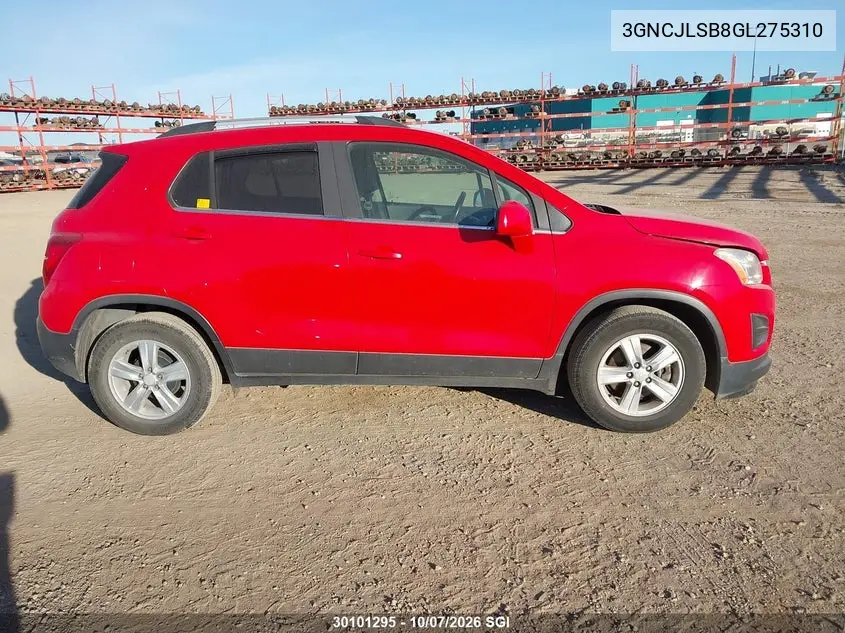 2016 CHEVROLET TRAX VIN 3GNCJLSB8GL275310 — фото 14