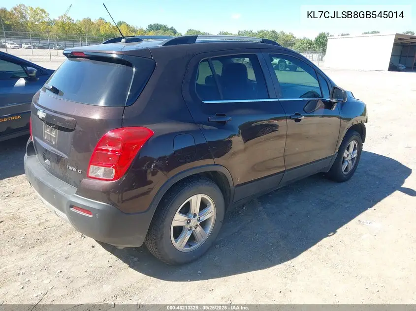 2016 CHEVROLET TRAX VIN KL7CJLSB8GB545014 — фото 4