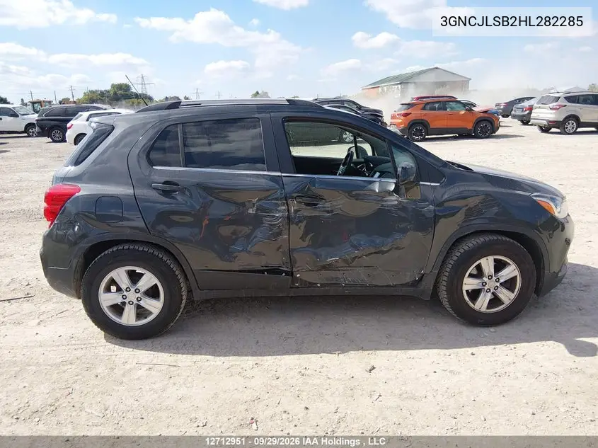 2017 CHEVROLET TRAX VIN 3GNCJLSB2HL282285 — фото 13