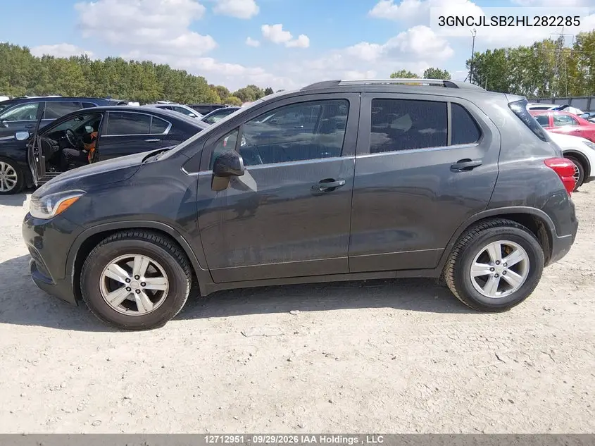 2017 CHEVROLET TRAX VIN 3GNCJLSB2HL282285 — фото 14