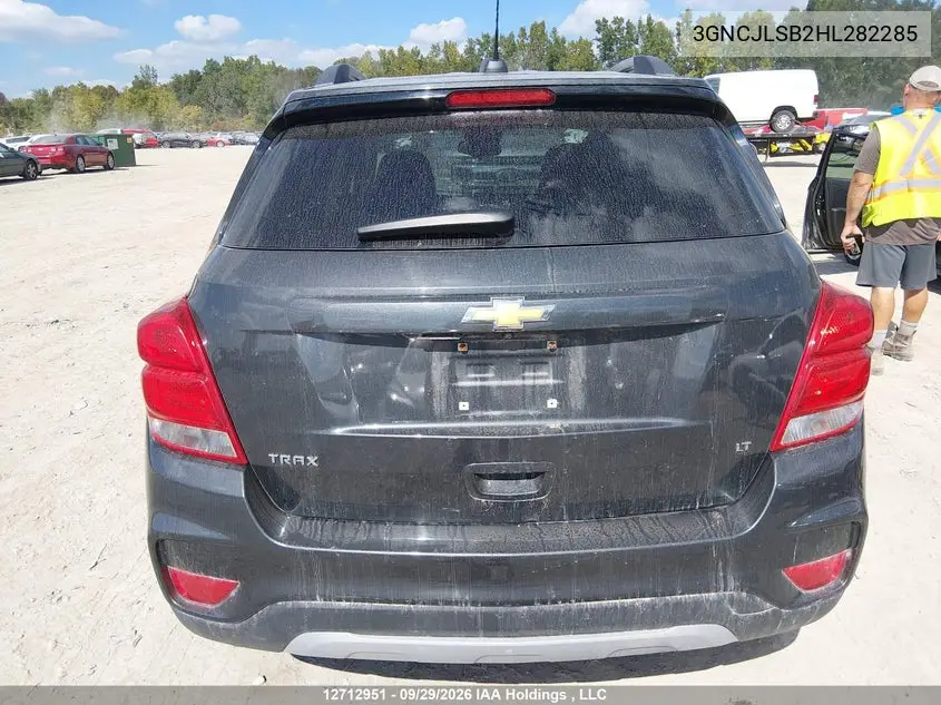 2017 CHEVROLET TRAX VIN 3GNCJLSB2HL282285 — фото 16