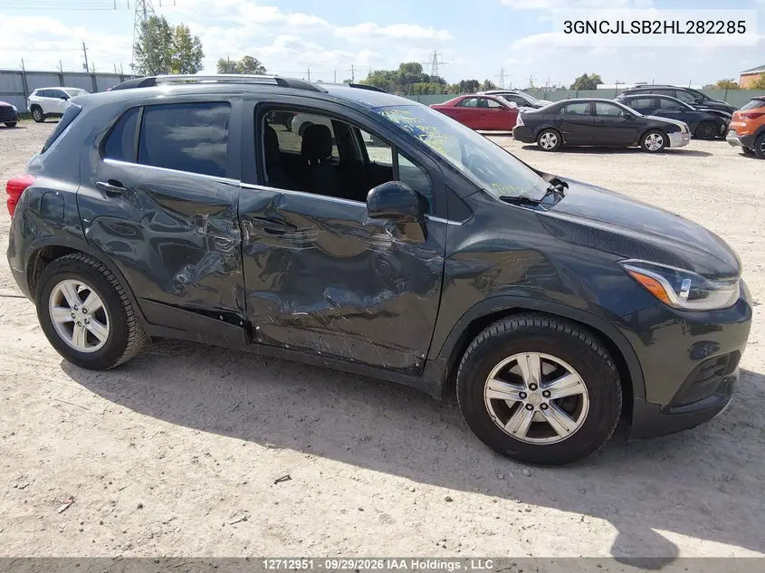 2017 CHEVROLET TRAX VIN 3GNCJLSB2HL282285 — фото 6