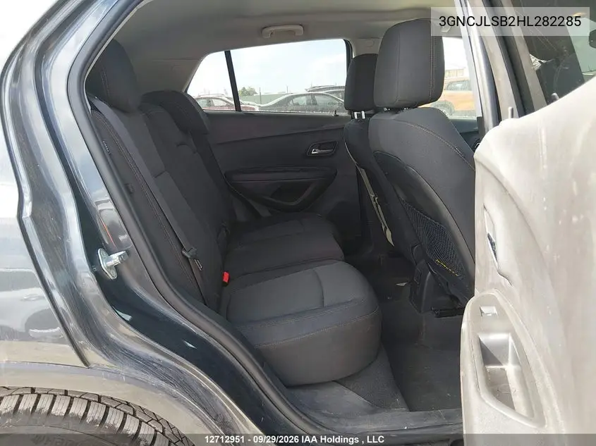 2017 CHEVROLET TRAX VIN 3GNCJLSB2HL282285 — фото 8