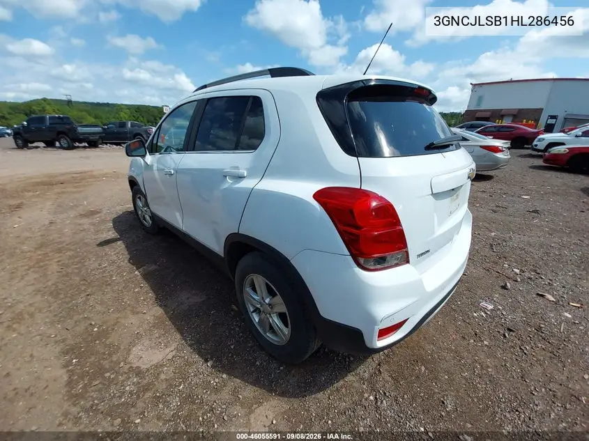 2017 CHEVROLET TRAX VIN 3GNCJLSB1HL286456 — фото 3