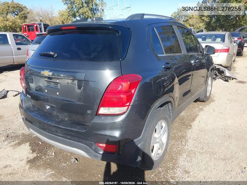 2017 CHEVROLET TRAX VIN 3GNCJLSB6HL278255 — фото 4