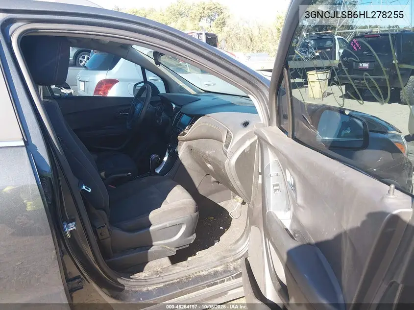 2017 CHEVROLET TRAX VIN 3GNCJLSB6HL278255 — фото 5