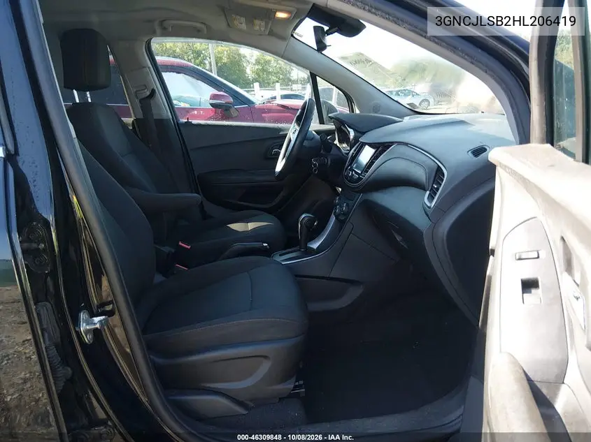 2017 CHEVROLET TRAX VIN 3GNCJLSB2HL206419 — фото 5