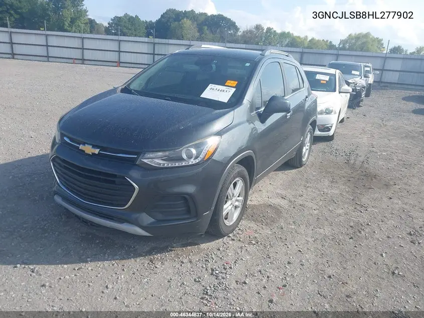 2017 CHEVROLET TRAX VIN 3GNCJLSB8HL277902 — фото 2
