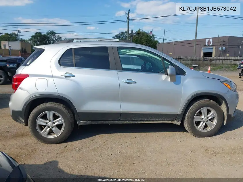 2018 CHEVROLET TRAX VIN KL7CJPSB1JB573042 — фото 13