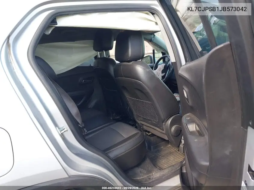 2018 CHEVROLET TRAX VIN KL7CJPSB1JB573042 — фото 8