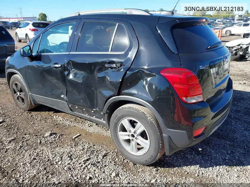 2018 CHEVROLET TRAX VIN 3GNCJLSBXJL212183 — фото 3