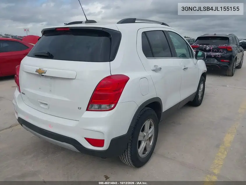 2018 CHEVROLET TRAX VIN 3GNCJLSB4JL155155 — фото 4
