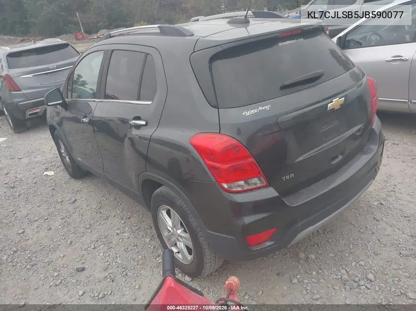 2018 CHEVROLET TRAX VIN KL7CJLSB5JB590077 — фото 3