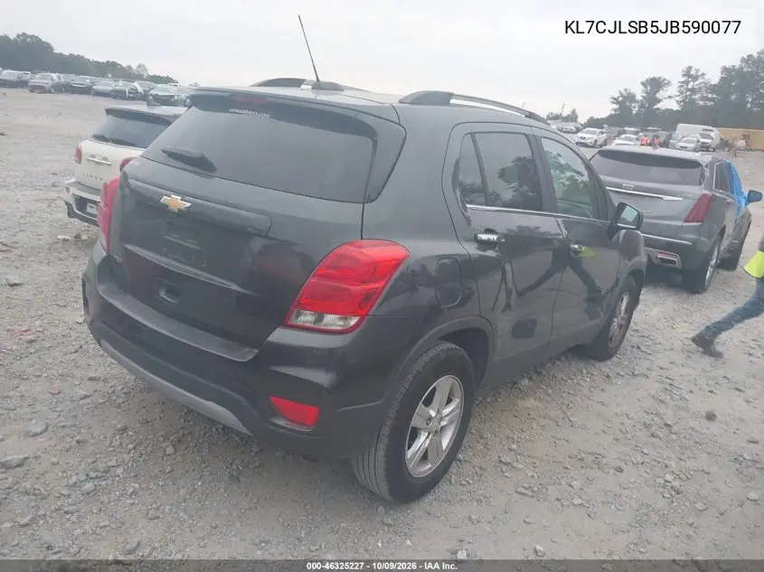 2018 CHEVROLET TRAX VIN KL7CJLSB5JB590077 — фото 4