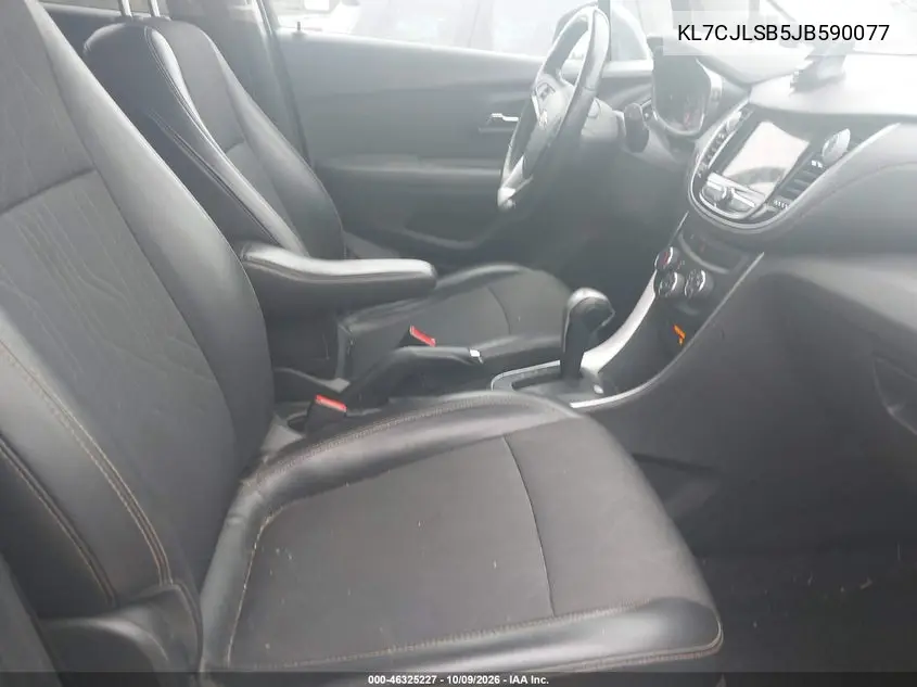 2018 CHEVROLET TRAX VIN KL7CJLSB5JB590077 — фото 5