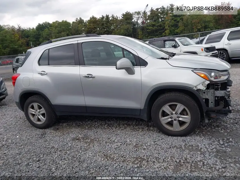 2019 CHEVROLET TRAX VIN KL7CJPSB4KB889584 — фото 13