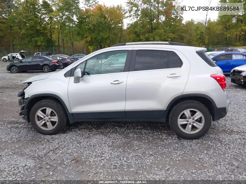 2019 CHEVROLET TRAX VIN KL7CJPSB4KB889584 — фото 14