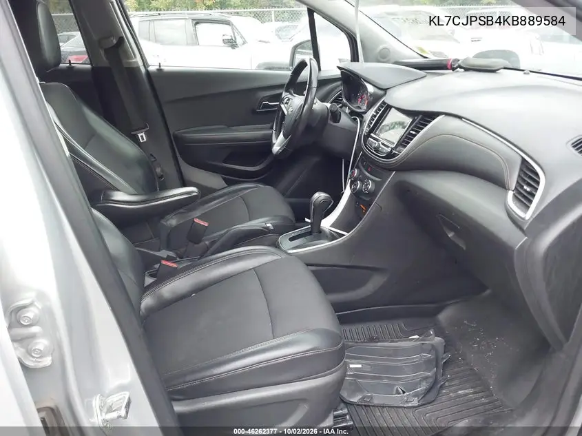 2019 CHEVROLET TRAX VIN KL7CJPSB4KB889584 — фото 5
