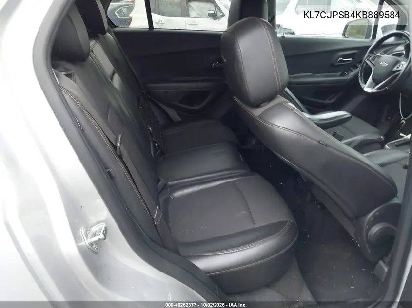 2019 CHEVROLET TRAX VIN KL7CJPSB4KB889584 — фото 8