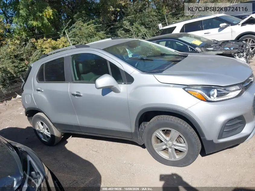 2019 CHEVROLET TRAX VIN KL7CJPSB2KB724116 — фото 13