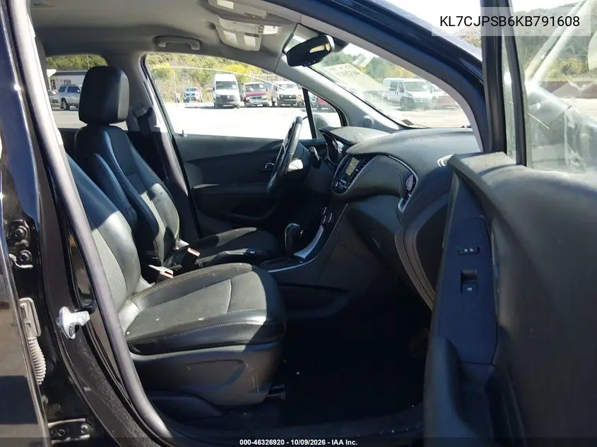 2019 CHEVROLET TRAX VIN KL7CJPSB6KB791608 — фото 5