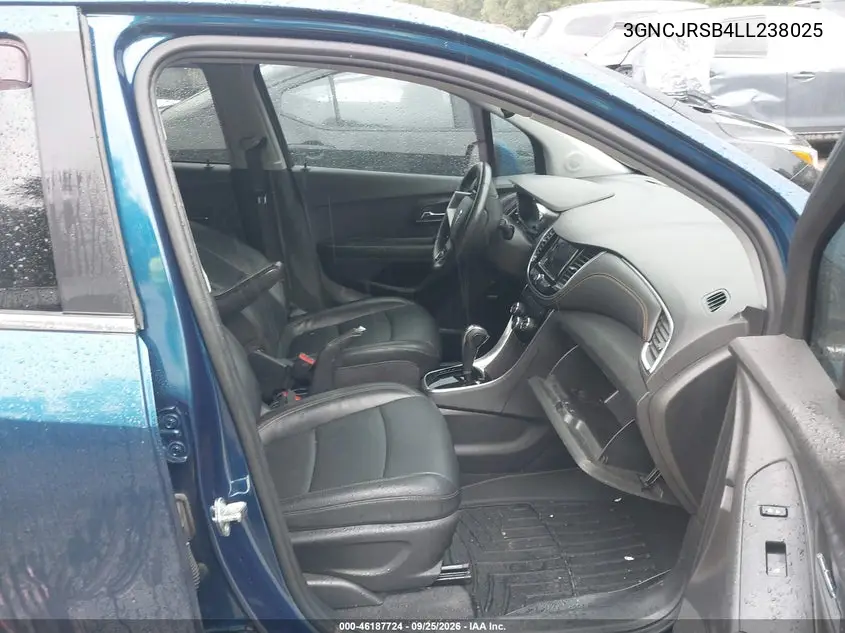 2020 CHEVROLET TRAX VIN 3GNCJRSB4LL238025 — фото 5