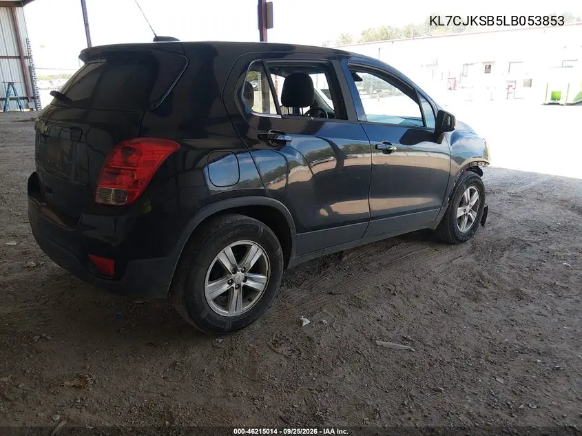 2020 CHEVROLET TRAX VIN KL7CJKSB5LB053853 — фото 4