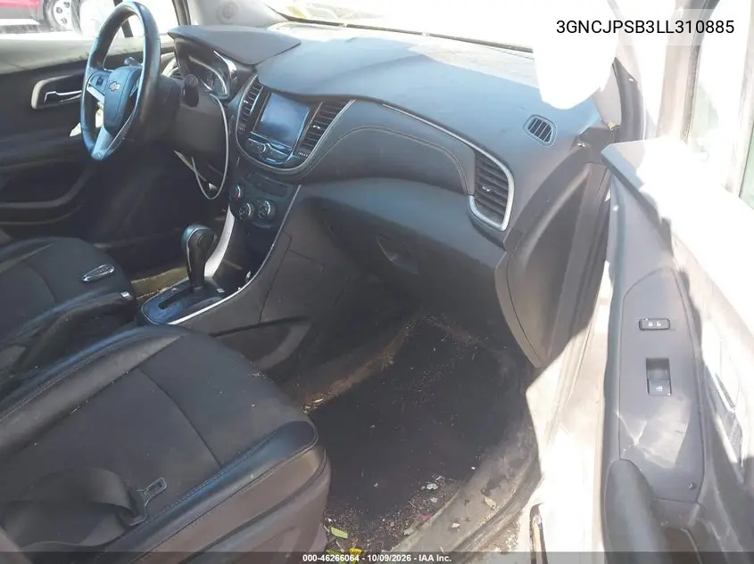 2020 CHEVROLET TRAX VIN 3GNCJPSB3LL310885 — фото 5